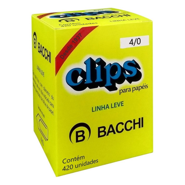Clips 4/0 Bacchi Leve 420 UND