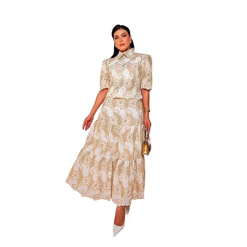 Conjunto Feminino Social Max Comportado Moderno Lese Isabela