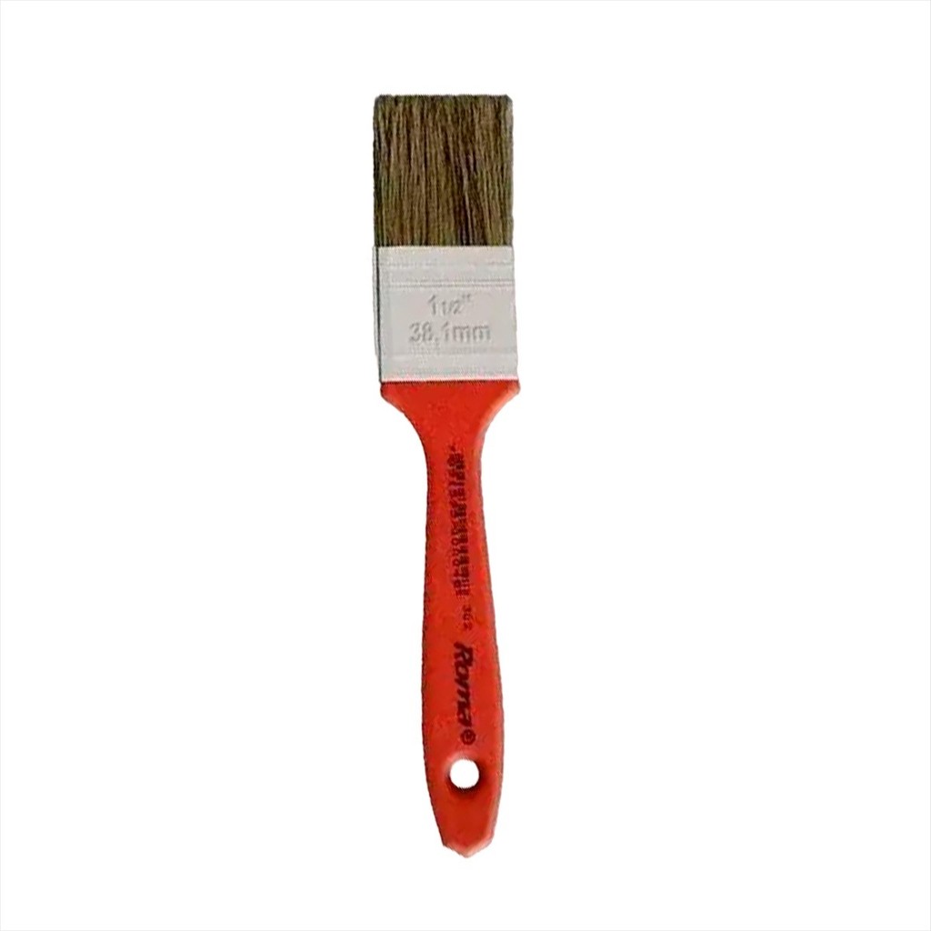 Pincel Trincha Gris 1.1/2 Pol Roma Multiuso