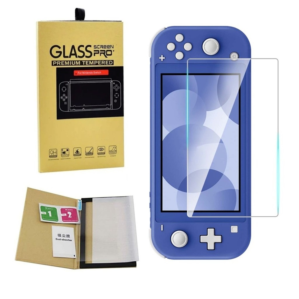 Kit Película Protetora Vidro Temperado 9H Nintendo Switch LITE