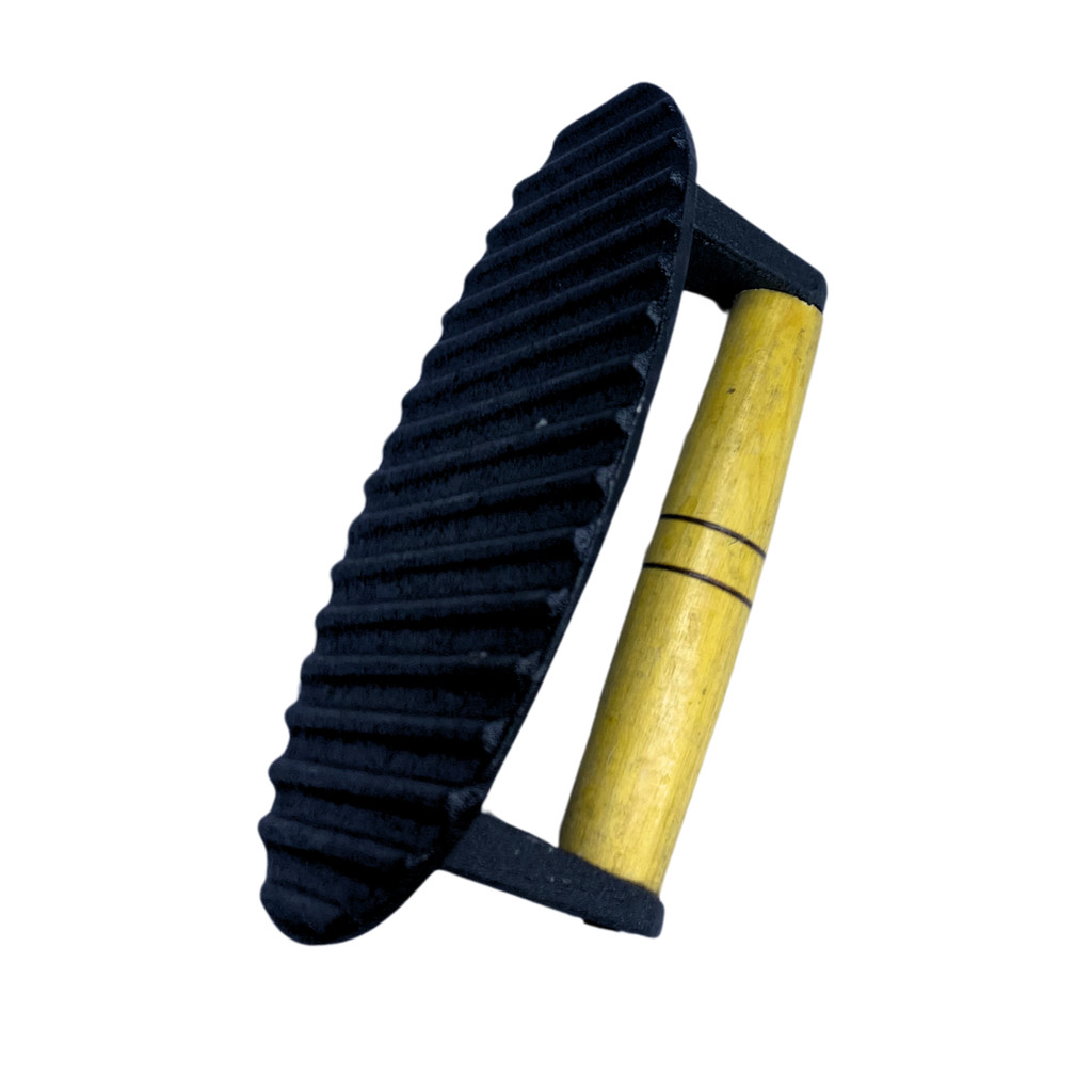 Prensador Amassador De Ferro Fundido P/ Bife Carne Hambúrguer em Oferta na Shopee