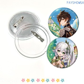 FAYSHOW 20 Peças De Emblemas De Botão DIY , Emblema Acrílico De Alta Transparência , Broche Redondo De Pintura em Oferta na Shopee