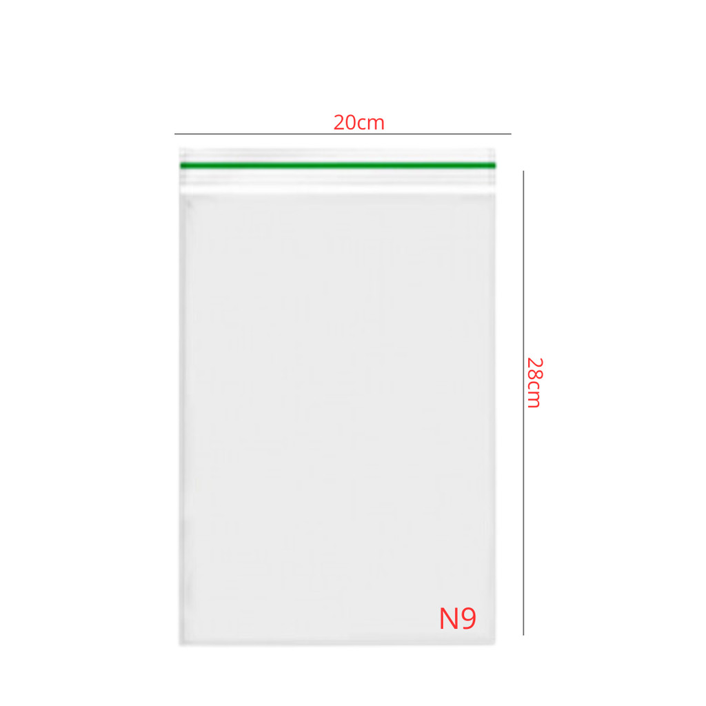 50~300 SACO ZIP N9 20X28CM SAQUINHO ZIP VABENE em Oferta na Shopee