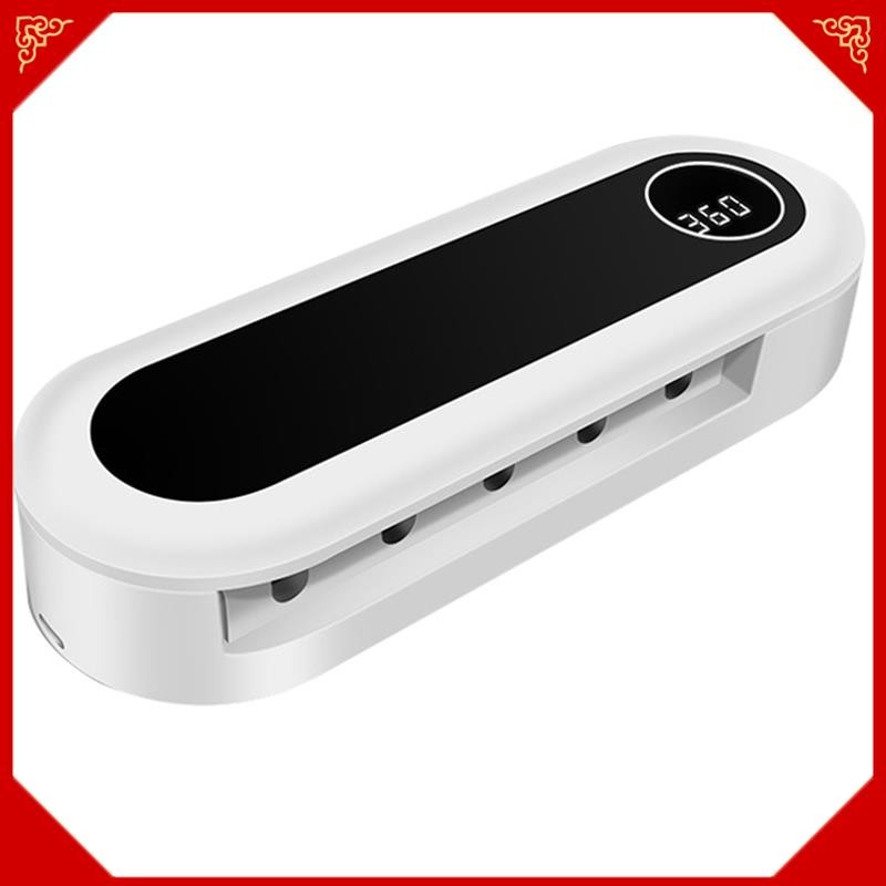 Esterilizador Para Escova De Dentes , E Suporte UV , 5 Ranhuras Montada Na Parede Sem Fio