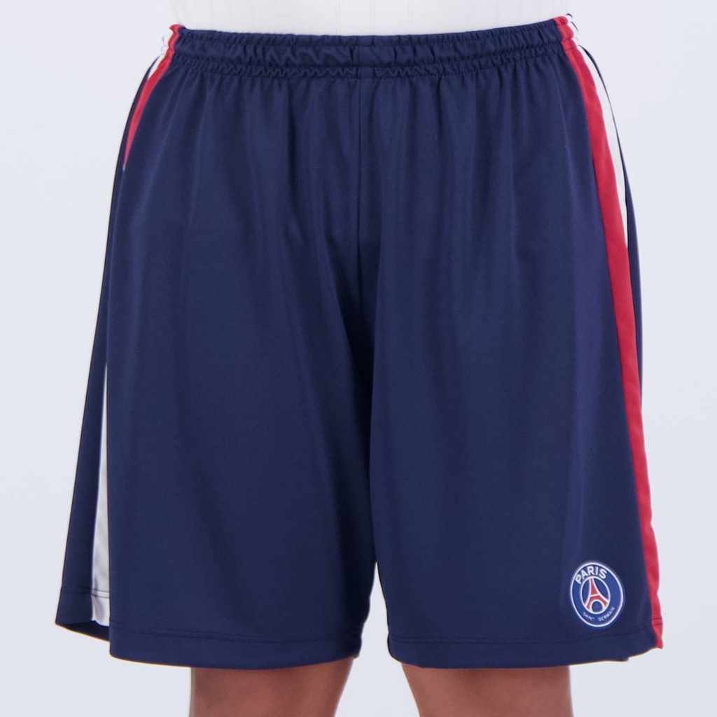 Calção PSG Apps Infantil Azul Marinho em Oferta na Shopee