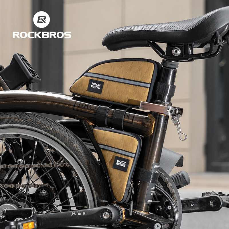 ROCKBROS Bolsa Para Tubo De Bicicleta Portátil De Grande Capacidade Adequada Dobrável De Armazenamento Leve Equipamento De Ciclismo