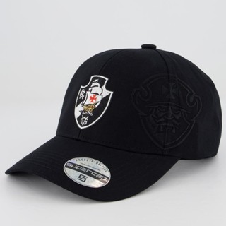 Boné Vasco da Gama 6 Gomos Preto em Oferta na Shopee