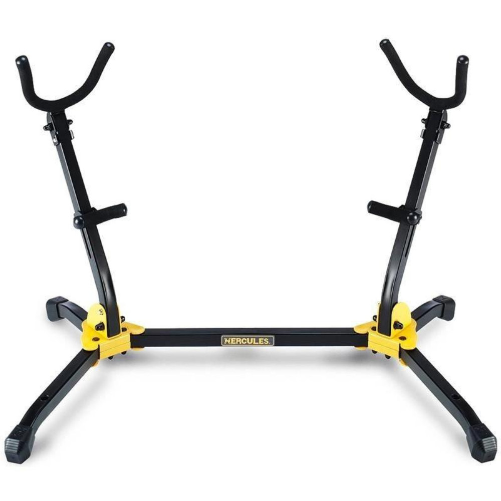 Suporte Hercules Duplo para Sax Alto ou Tenor
