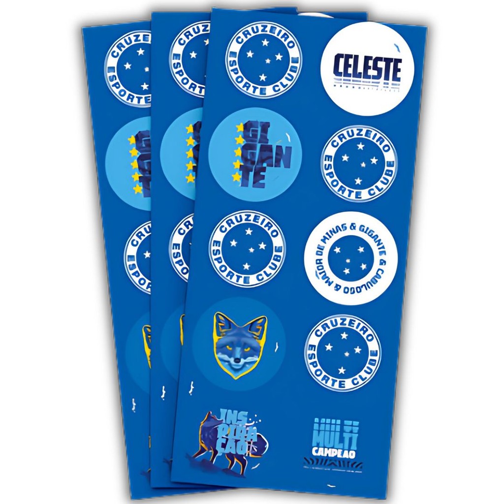 30 ~150 ADESIVO CRUZEIRO  FC REDONDO REGINA