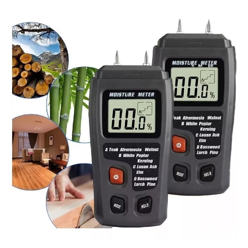 Medidor Digital de Umidade De Madeira 2 Pino Profissional KLX Qualidade e Inovação em Oferta na Shopee