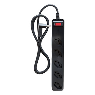 Filtro de linha com proteção contra surtos (DPS) bivolt - 5 tomadas 3 PINOS - iCLAMPER Energia 5 LCF