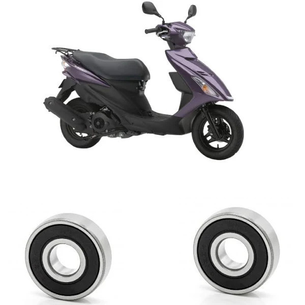 Par Rolamento roda dianteira Suzuki ADDRESS V 100