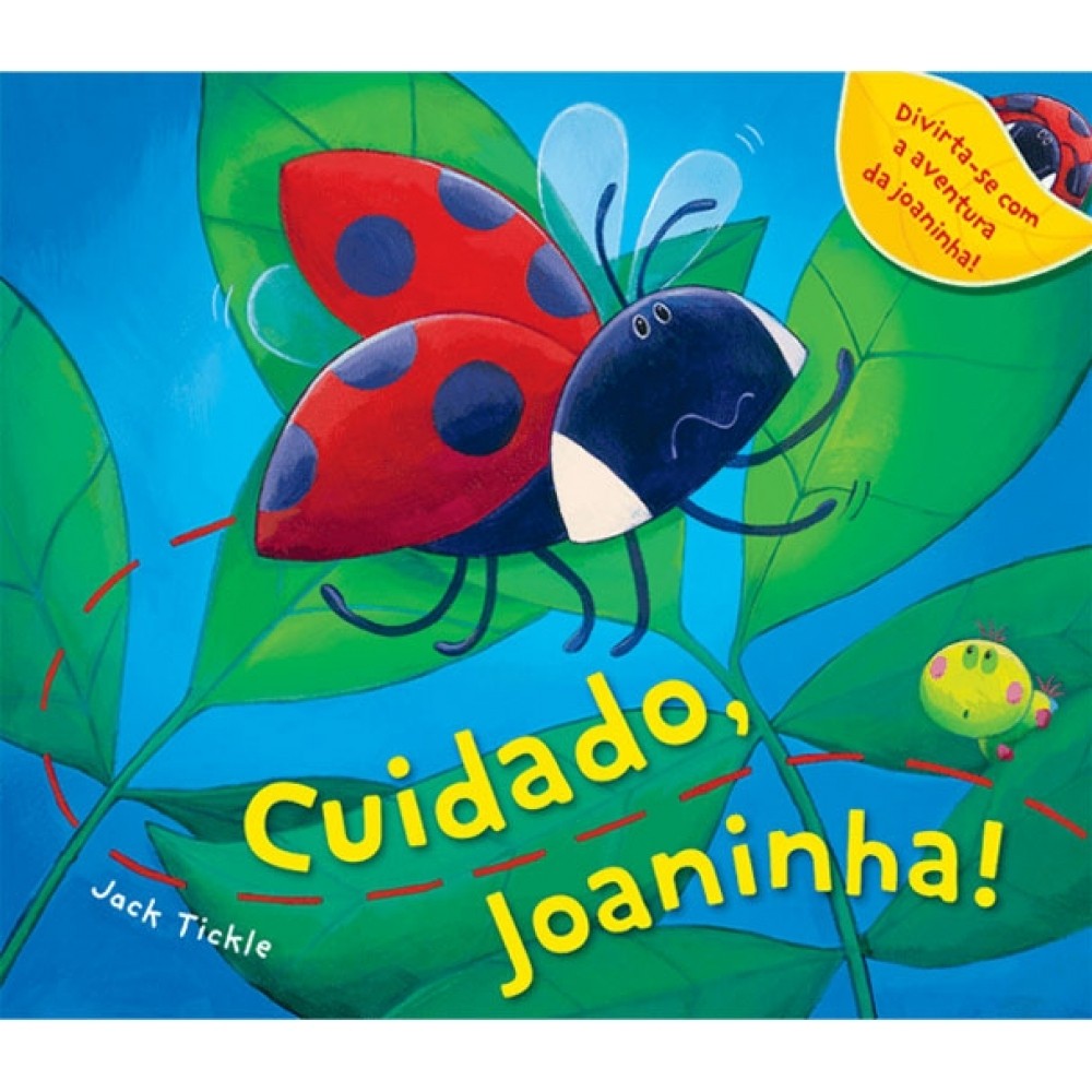 Livro Literatura infantil Cuidado, joaninha! em Oferta na Shopee