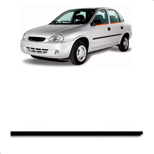 Pestana Corsa 1994 Até 2012 4 Portas Dianteira Externa em Oferta na Shopee