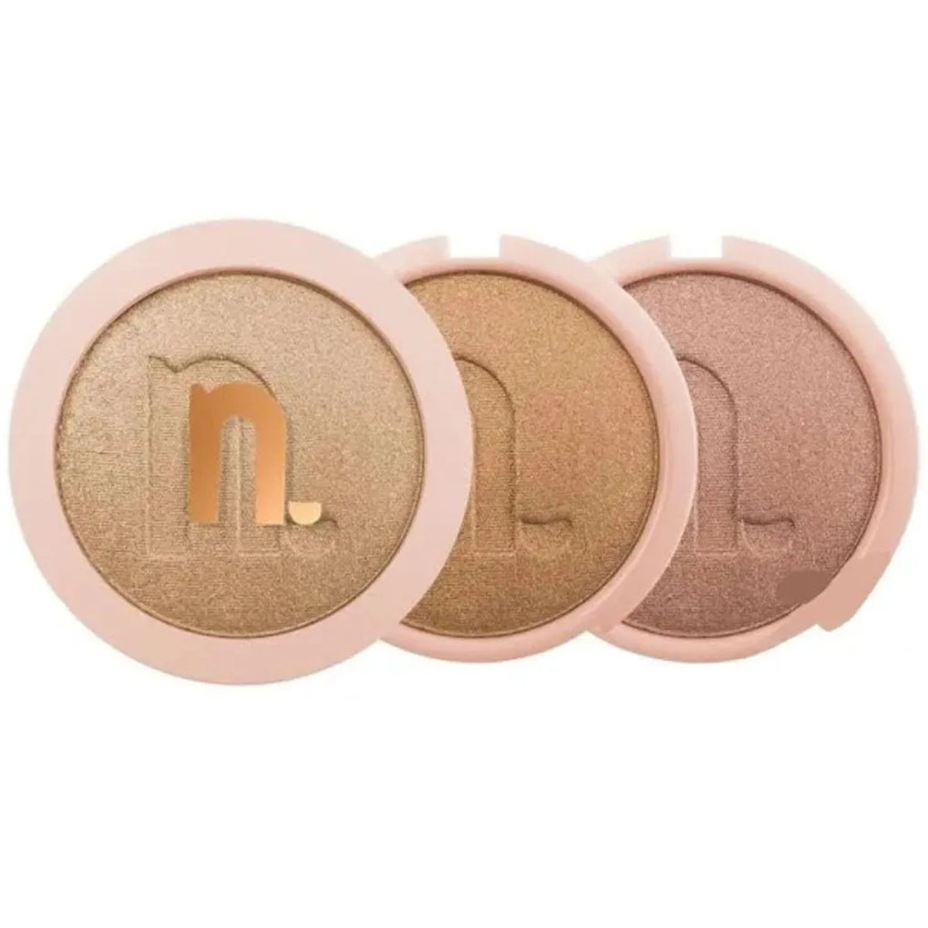 Iluminador Compacto Instant Glow Nina Make Up em Oferta na Shopee
