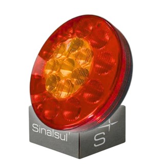 Lanterna Traseira Multifunção Universal 18 LED 4 Vias 135mm em Oferta na Shopee