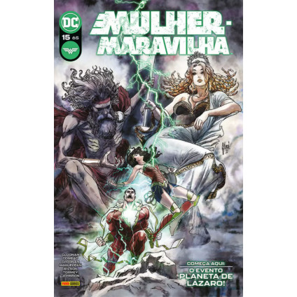 Livro HQ Mulher Maravilha Começa Aqui: o Evento Planeta de Lázaro! Volume 15 de Michael W. Conrad, Philli... 7406881