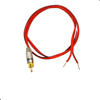 Cabo De Caixa De Som Rca X Fio Solto Vermelho 50cm em Oferta na Shopee
