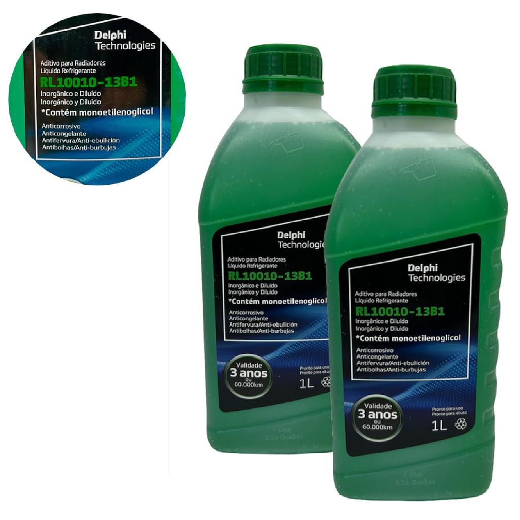 2 Aditivos Para Radiador Delphi Rl10010 em Oferta na Shopee
