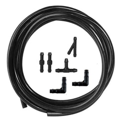 Kit Mangueira Esguicho Limpador Parabrisa + Conexão Emenda