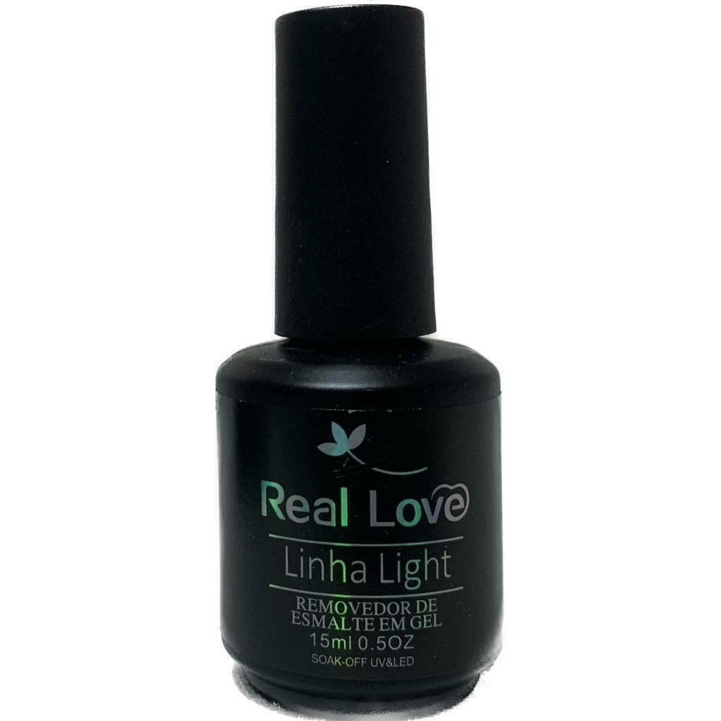 Removedor De Esmalte Em Gel 15ml Linha Light - Real Loveli em Oferta na Shopee