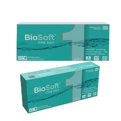 Lentes De Contato Biosoft 1 Day Com 10 Lentes - 02 Caixas