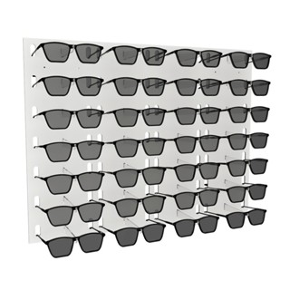 Expositor de parede para 28 óculos Mazzeo Expositores ME283G7 em Oferta na Shopee