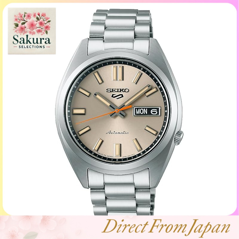 [Seiko] SEIKO 5 SPORTS SNXS series Automatic Watch Made in Japan SRPK91 Men's Silver Dark Ivory Dial Overseas Model [Parallel Import]