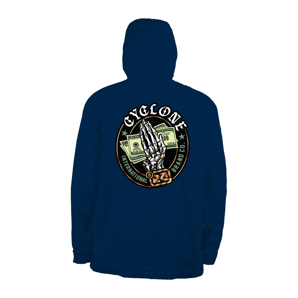 Jaqueta Cyclone Veludo Azul ORIGINAL 080503720