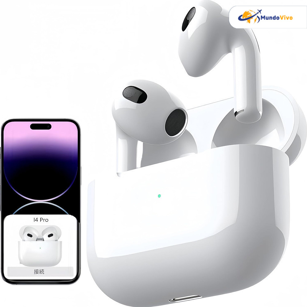 Pro 4s TWS/i12 TWS Fone de ouvido sem fio Inpods 3 Bluetooth 5.0 Esportes à prova d'água adequados para iPhone Android