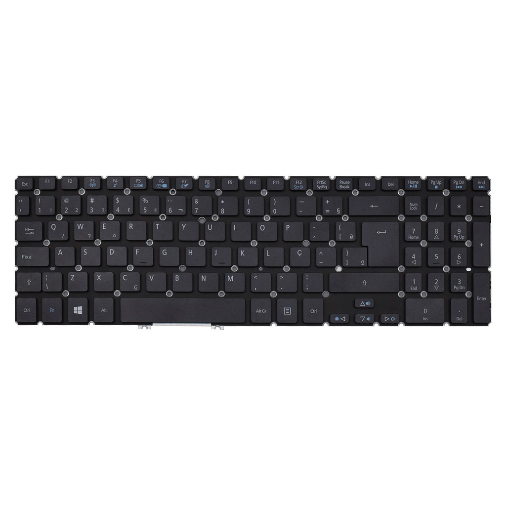 Teclado para Notebook Acer Aspire M5-581T-M5-581TG V5-572P | Preto ABNT2 - Computers & Accessories