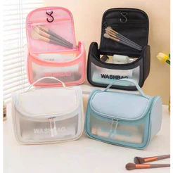 Bolsa Necessarie Transparente WashBag Impermeável 311
