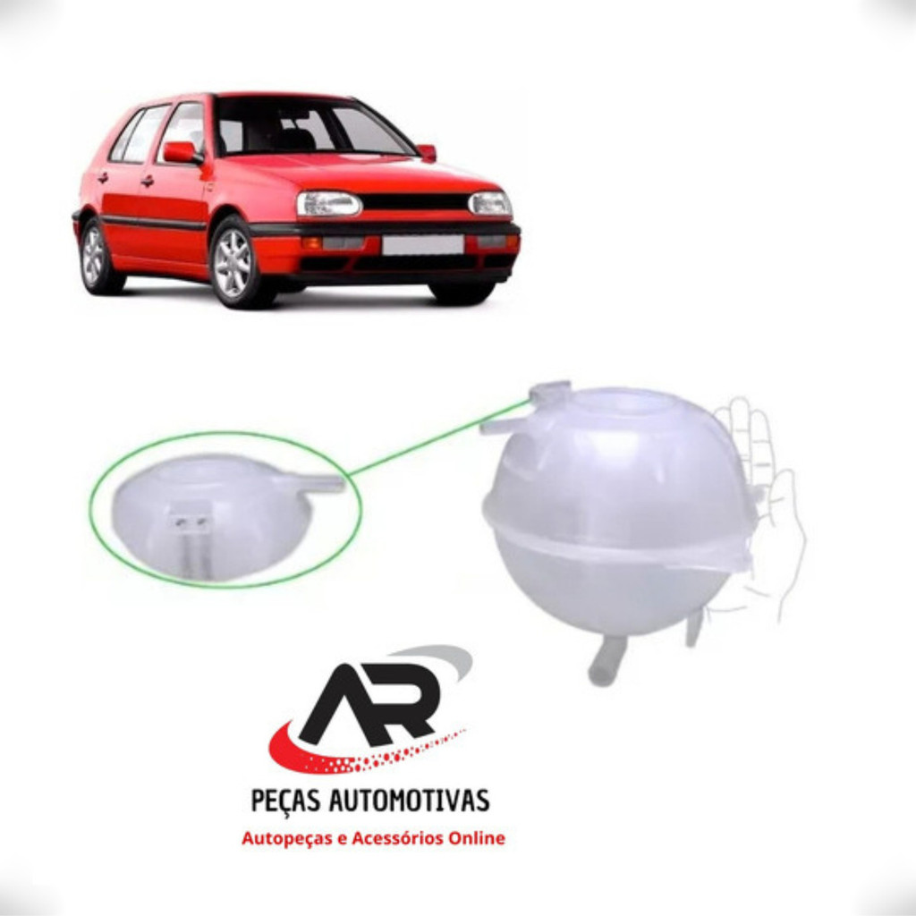 Reservatorio de Expansão  Radiador / Golf MK3 Gl Glx Gti 94-98 / Polo Classic / Seat / c/Sensor