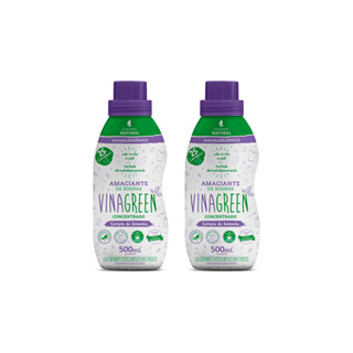Kit Vinagreen 2 Amaciantes concentrados Campos de Lavanda 500ML em Oferta na Shopee