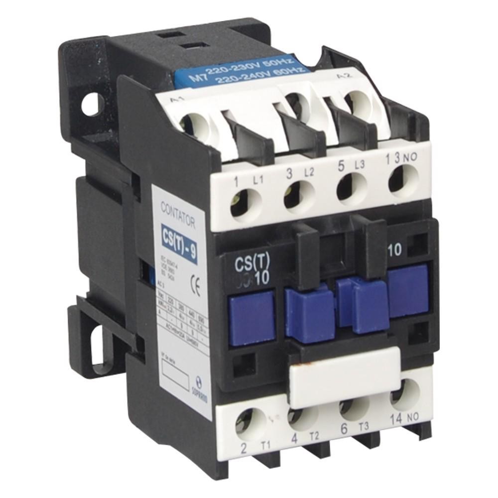 CONTATOR SOPRANO 12A CS (T) 12-10 220 VCA-12A-(1NA) TRIFÁSICO CORRENTE AC3/380VCA MOTORES TRIFÁSICOS