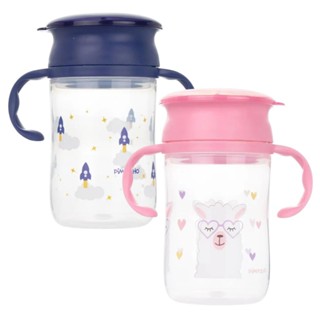 Copo Treinamento 360º Válvula Antivazamento Alça Pimpolho em Oferta na Shopee