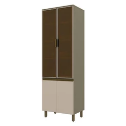 Cristaleira Connect 4 Portas Duna Cristal – Henn