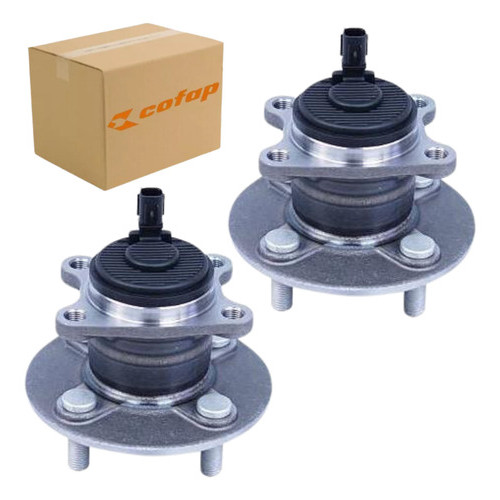 Par Cubo Roda Traseiro C/ Rolamento Cofap Etios 2012 2013 2014 2015 2016 2017 2018