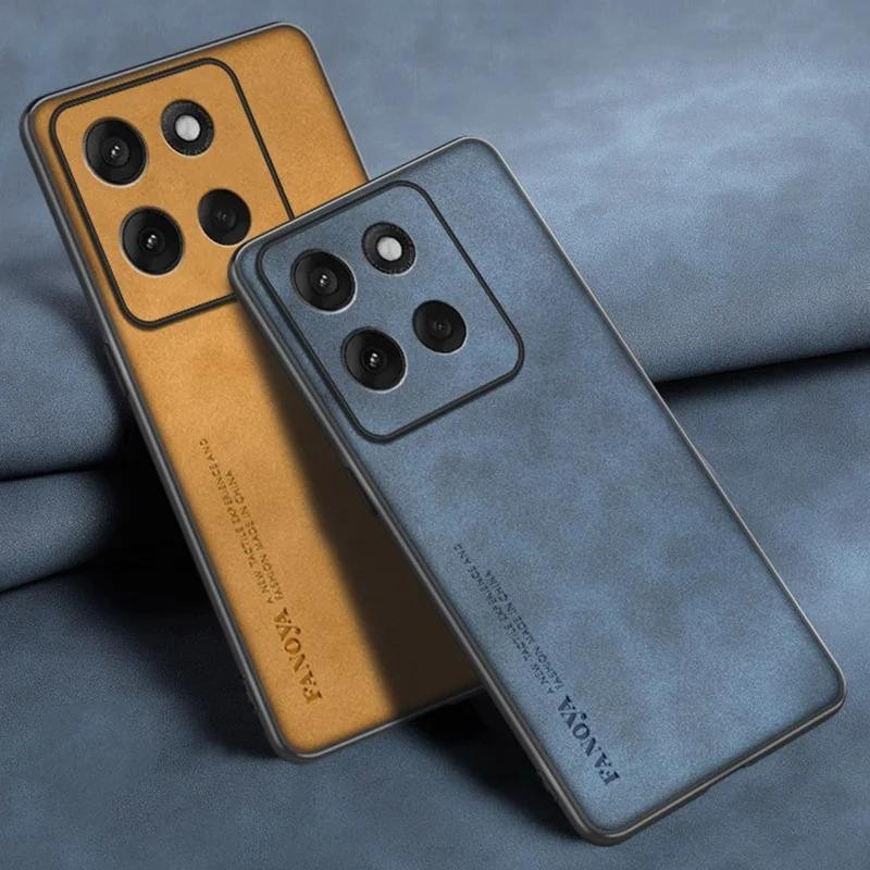 Para Motorola Moto G56 G86 Caso De Luxo Couro Do Plutônio Telefone G86 G56 5G Capa Traseira Silicone Fosco Proteção Comp