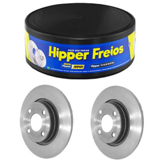 Par Disco Freio Solido Fiat Mobi 1.0 2016 a 2023 Hipper Freios em Oferta na Shopee