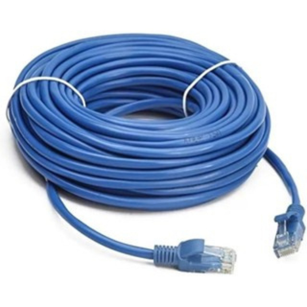 Cabo de Rede Ethernet Cat5 Montado RJ45 - Cabo de Internet Lan Pronto para Uso