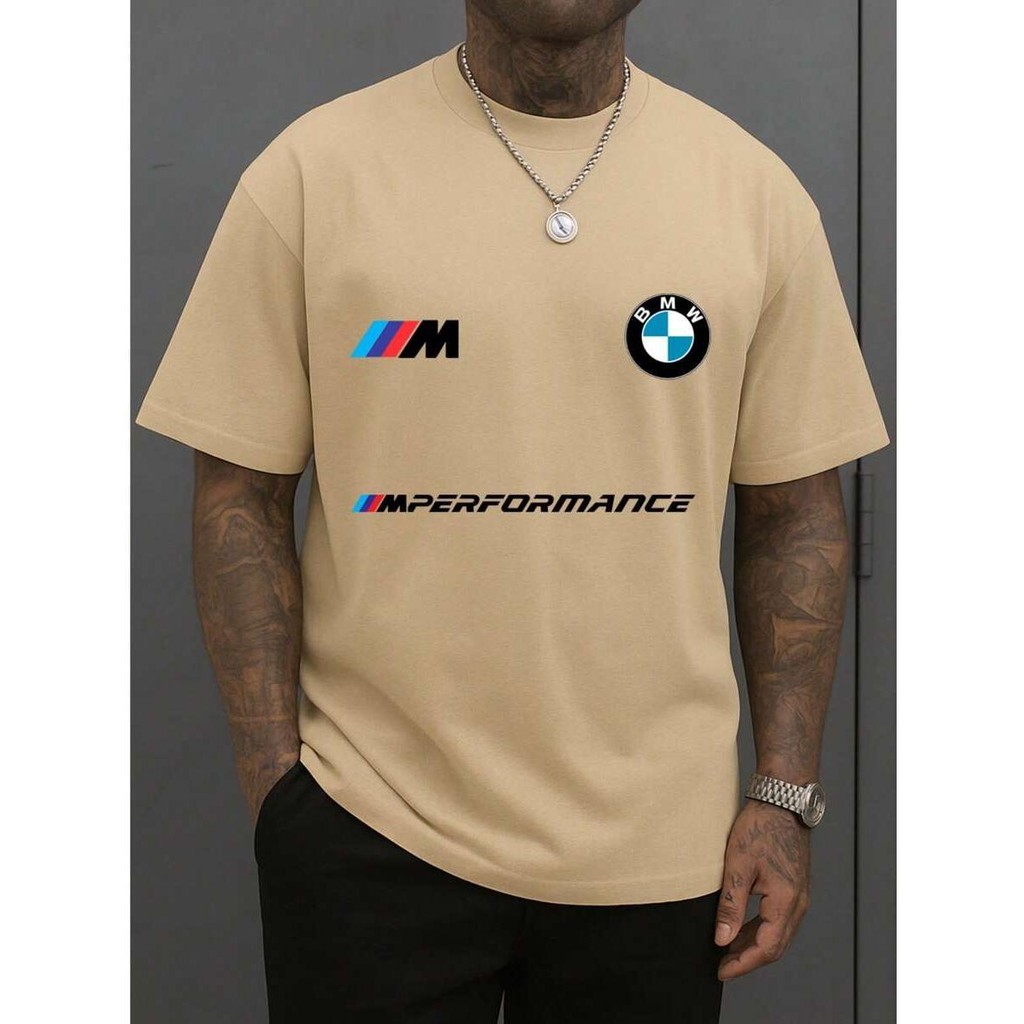 Camiseta BMW M Performance Masculina Estilo Streetwear Motor Esportivo Luxo e Conforto