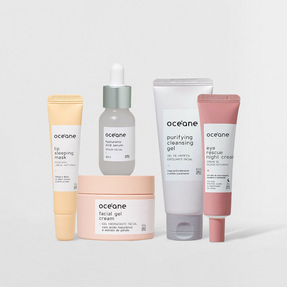 Kit Rotina Skincare Noturno (5 Produtos) - Beauty