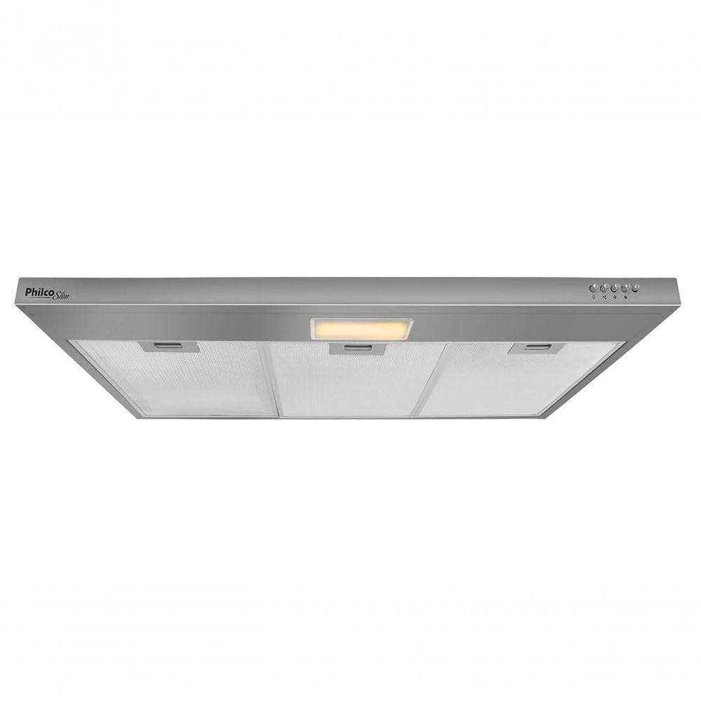 Depurador E Exaustor Philco PDR90I Slim 90cm 3 Velocidades Inox 110V
