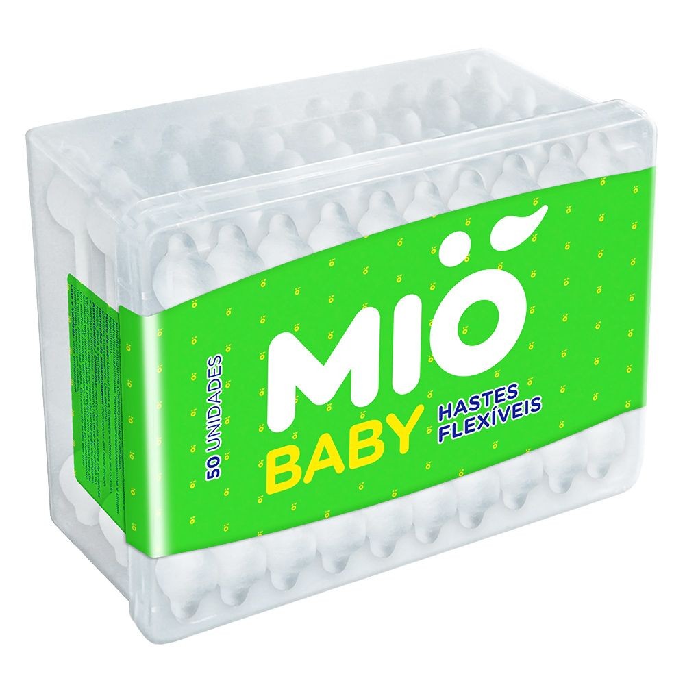 Haste Flexível Mió Baby 50 Unidades - Health