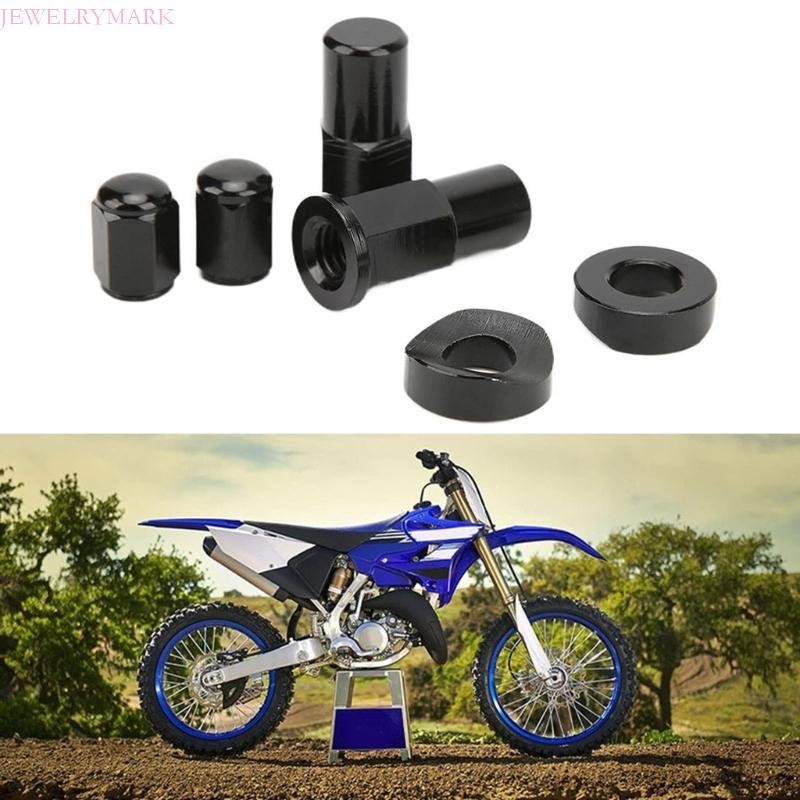 Kit Espaçador Porca Bloqueio Aro Sujeira Judeu Para Motocicleta ATV Alumínio