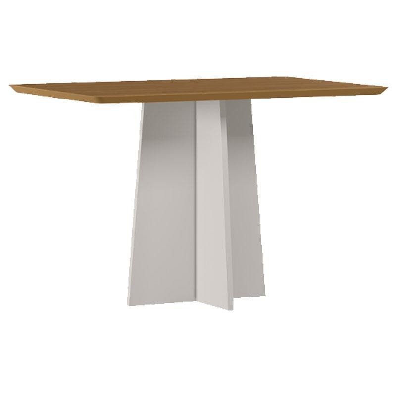Mesa de Jantar Anitta 120x80 cm sem Vidro Off White Ype – New Ceval