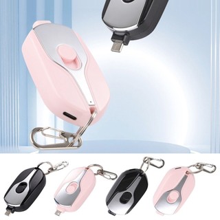 Mini carregadores portáteis com mosquetão embutido impermeável apto para acampamento ao ar livre