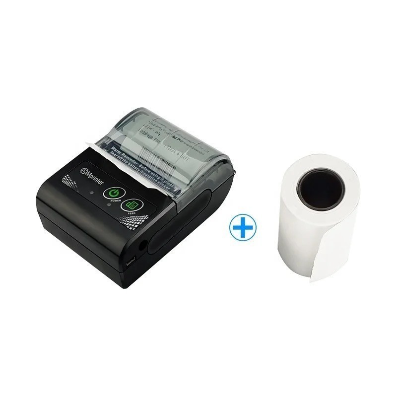Mini Impressora Térmica Bluetooth Portátil 58mm Los Android em Oferta na Shopee