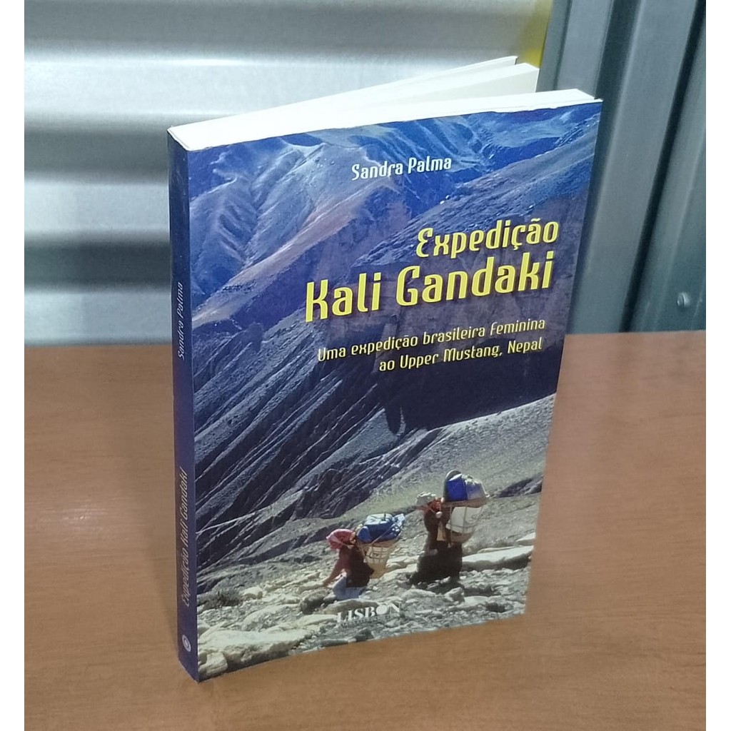 Livro Expediçao Kali Gandaki Sandra Palma